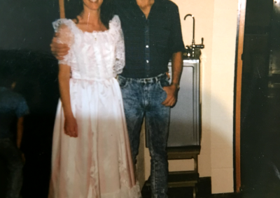 Kelly and Dr. John circa 1989